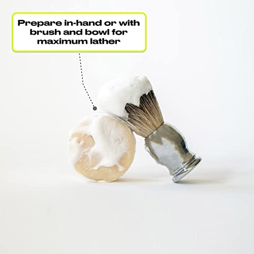 Leaf Shave | Shave Soap Bar - Unscented Bar Soap For Shaving For Women & Men, 3 Oz #TOP1