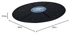 Umbro Balance Board – deska do poruszania się – 36 x 5,5 cm – trening równowagi i siłowy – czarna/niebieska