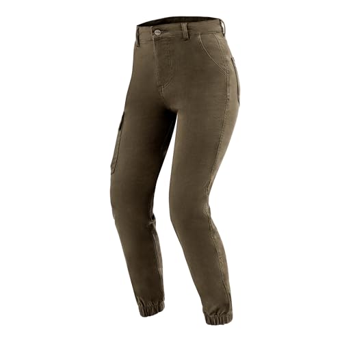 Pantalon jeans de moto femme OZONE MOTO Jane Lady avec protections