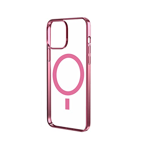 Coque iPhone 13 Mini antichoc transparente rose pour éviter les rayures