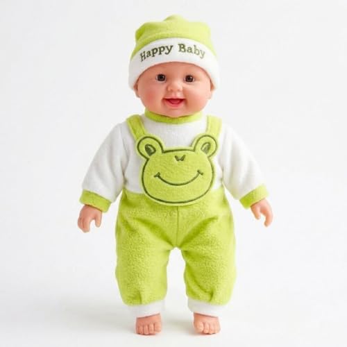 Image of Dimitra 43cm Cute Baby Boy Musical Talking Doll Multicolor | Soft Plush Toy with Touch Sensor | Singing Interactive Baby Doll for Kids Boys & Girls(Cloth Colour as per Stock)