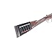 Uncle Mike's Kodra Buttstock Open Style Rifle Shell Holder, Black