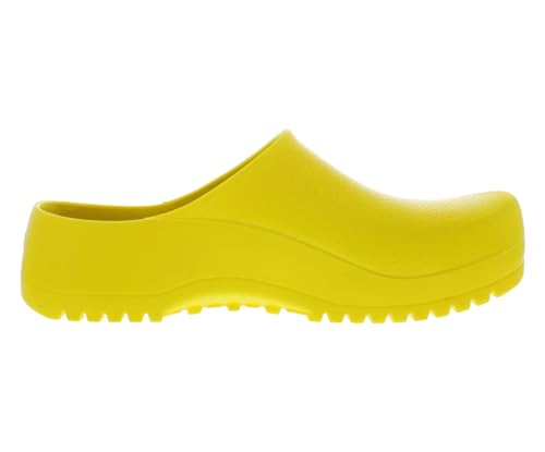 Image of Birkenstock Super Birki Unisex Shoes Size 4, Color: Yellow /Solar Yellow