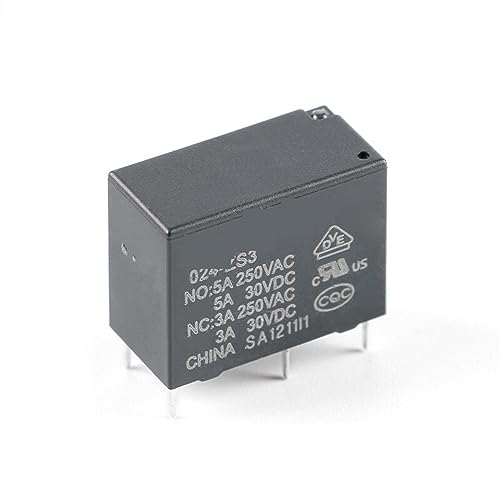Relais 5 pin HF33F anti-surcharge 5A pour sécuriser un montage Arduino ou Raspberry