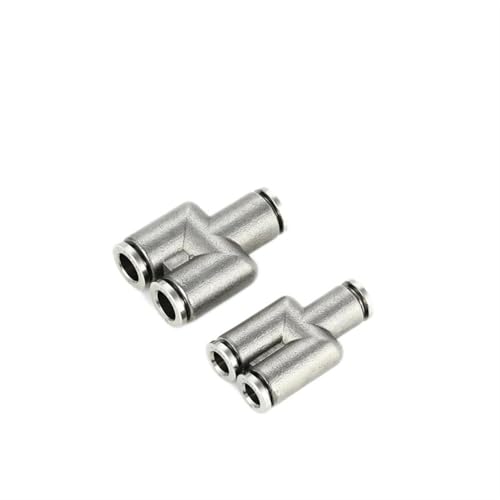 Connecteur rapide pneumatique PY 8mm en acier inoxydable 304 pour tuyau de compresseur d'air