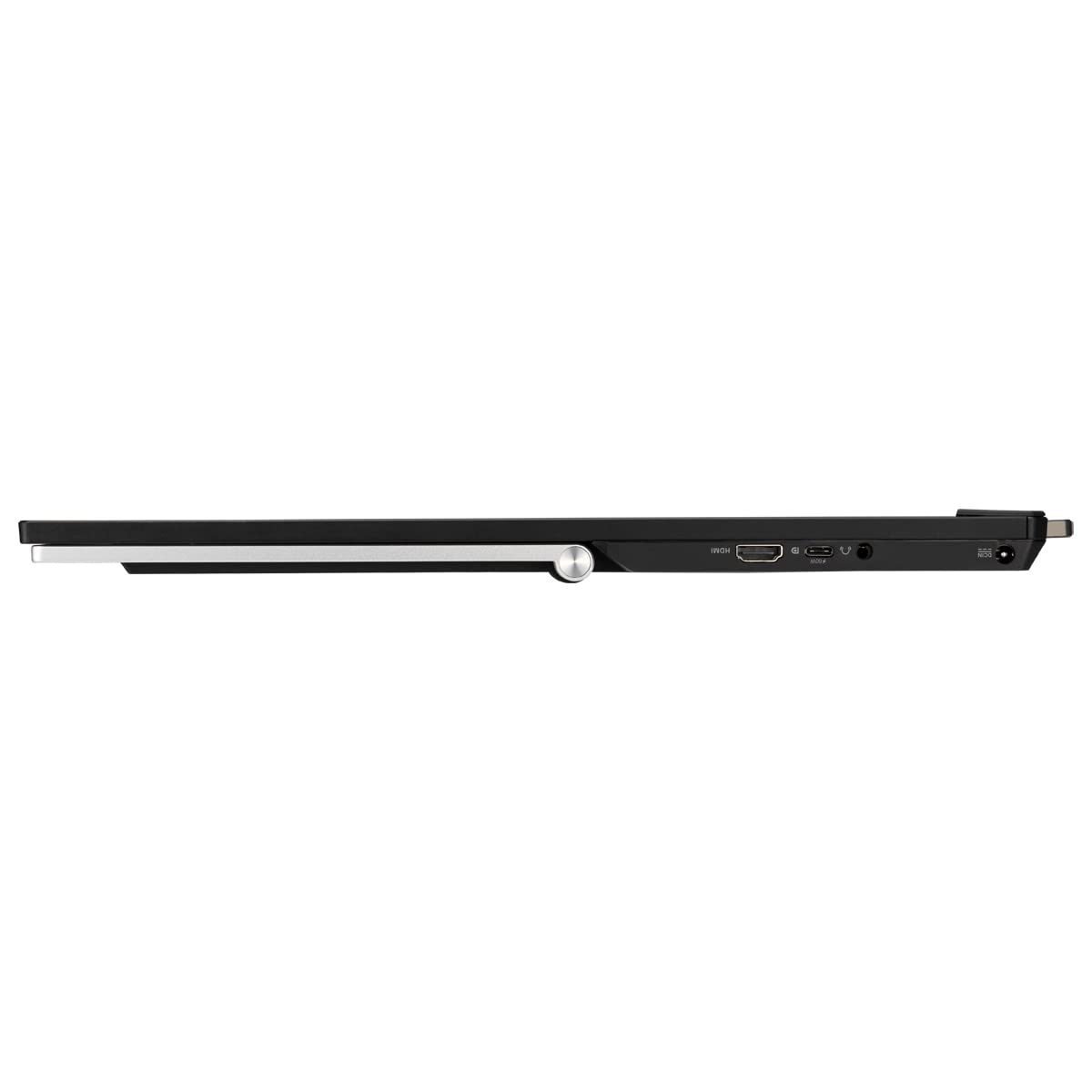 ASUS ZenScreen MB249C - Monitor portátil de 23,8" FHD (1920 x 1080), sin Marco, IPS, antirreflejos, USB-C, Altavoces, peana, Abrazadera en C, Gancho para separadores, sostenibilidad ecológica