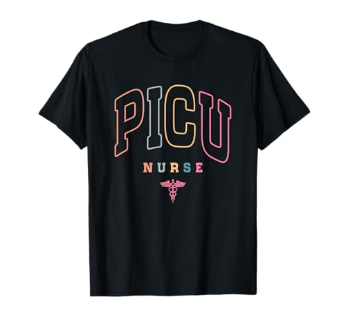 Funny PICU Nurse Unidad de Cuidados Intensivos Pediátricos Día de la Enfermera Camiseta