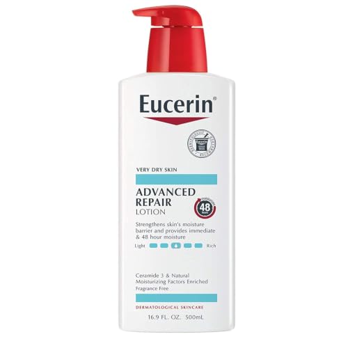 Eucerin Lotion Advanced Repair 16.9 Ounce Pump (Fragrance-Free) (500ml) (6 Pack) image 5