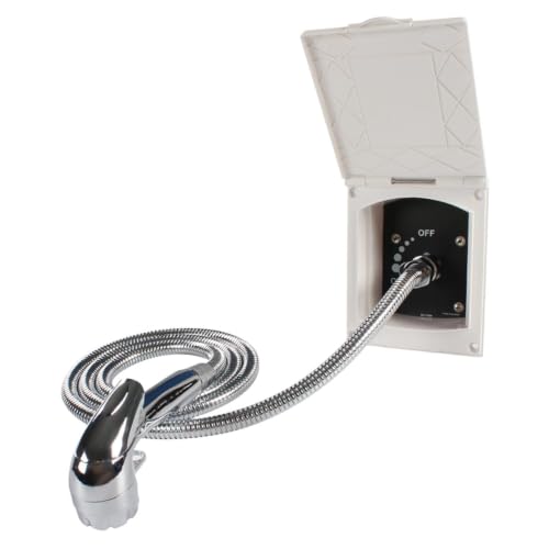 Modification système d'eau douce camping-car : kit de douche extérieur et robinet métal - 8