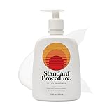 Standard Procedure. SPF 50+ Sunscreen, Broad Spectrum Face & Body Sunblock for Sun-Sensitive Skin, 4HR Water Resistant, Organic Formula, 16.9 oz