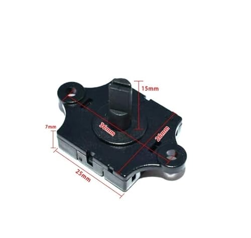 ZZJYNDIAO Fan Speed Switch: 2.5A 250VAC 5A 125VAC 3 Speed Positions 2PCS