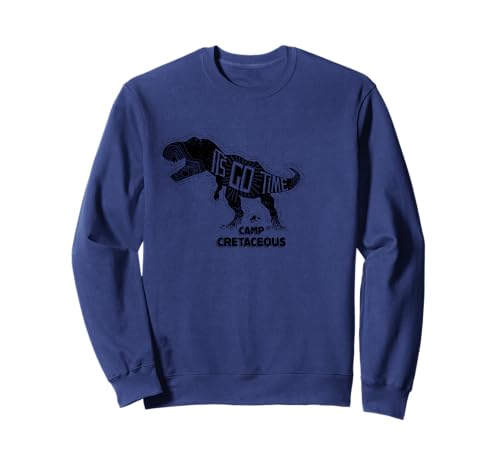 Sweatshirt Jurassic World chaud col rond imprimé grand format