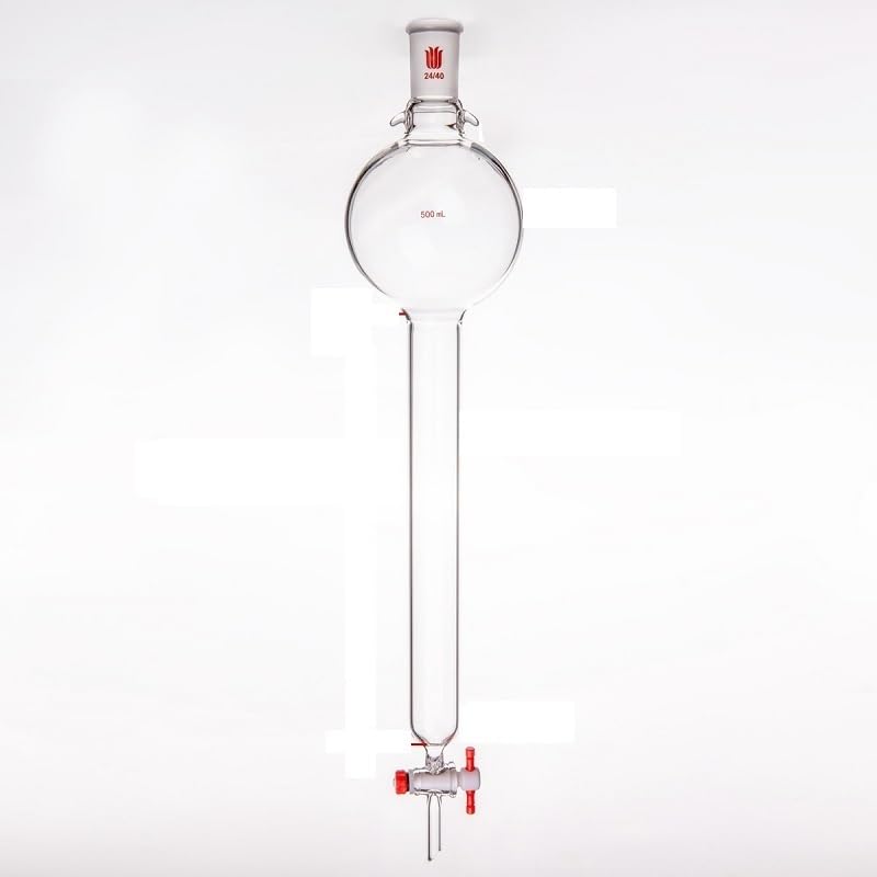 Colonne de chromatographie Flash C37 avec sphère et vanne PTFE 4mm