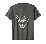 Shaka sign Good Vibes Hang Loose Aloha Hawaiian Greeting Te T-Shirt