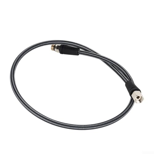 BlesConi Manguera de alta presión para buceo, 300 bar para manguera reguladora de fibra de carbono trenzada con rosca 7/16-20UNF, para compatibilidad con calibradores