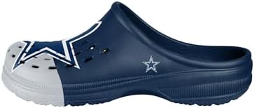 FOCO Dallas Cowboys NFL Mens Colorblock Big Logo Clog - L - (11-12) - 1