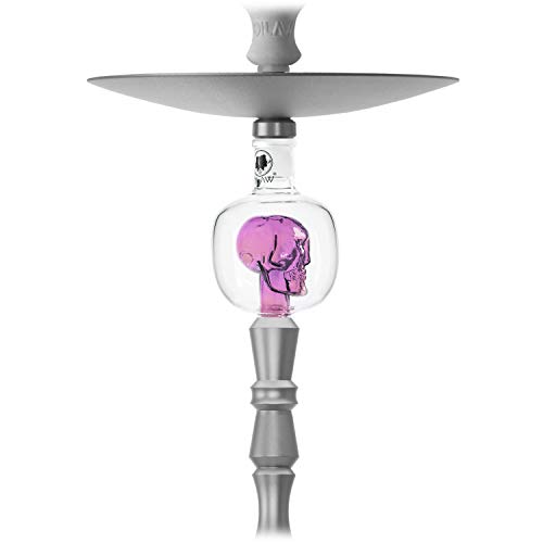 DILAW® Shisha Molassefänger Totenkopf Bunt (aus Glas für (Schliff 18/8) - Wasserpfeife, Vorkühler-Aufsatz Skull… – Bild 5