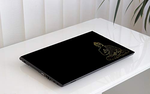 Image of PIXELARTZ Laptop Skin Lord Buddha - 15.6 Inches (5095)