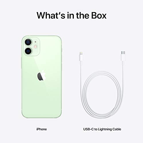Image of Apple iPhone 12 Mini, 256GB, Green - Verizon (Renewed)