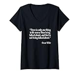 Photo Gallery donna camicia di oscar wilde di cui si parla | quote awesome maglietta con collo a v Photo Gallery donna camicia di oscar wilde di cui si parla | quote awesome maglietta con collo a v