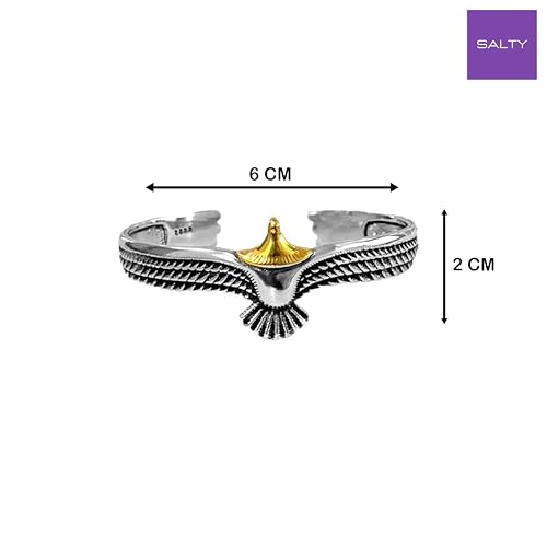 Image of Salty Alpha Anti Tarnish Bracelet for Men | Hand Bands for Boys | Wrist Bracelets for Man | Fashion Jewellery Accessories | Stylish Minimal Jewelry | Gift for Marriage, Birthday, Anniversary