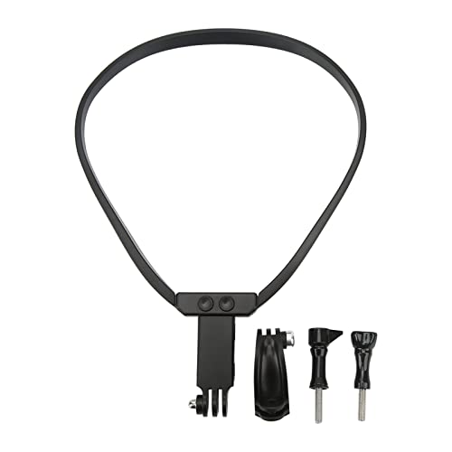 Camera Neck Mount Retractable Adjustable Selfie Necklace Holder for Action