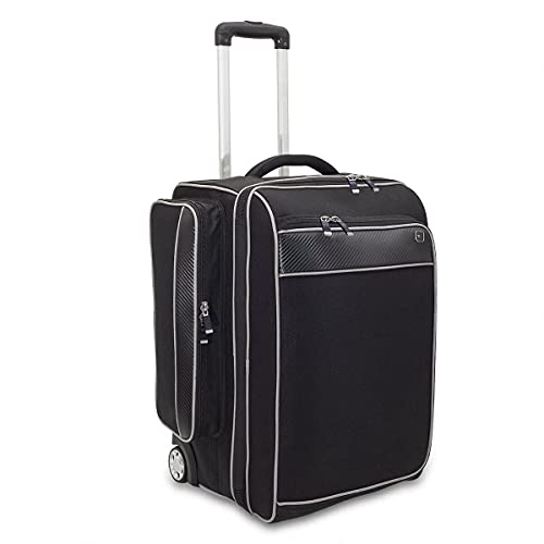 Sport’S Trolley , Maletín Terapia Deportiva , Poliéster Negro , Elite Bags