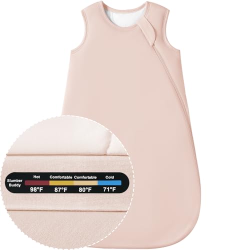 Image of Baby Bamboo Sleep Sack, 70% Rayon Made from Bamboo 30% Cotton 1.0 TOG Infant Wearable Blanket