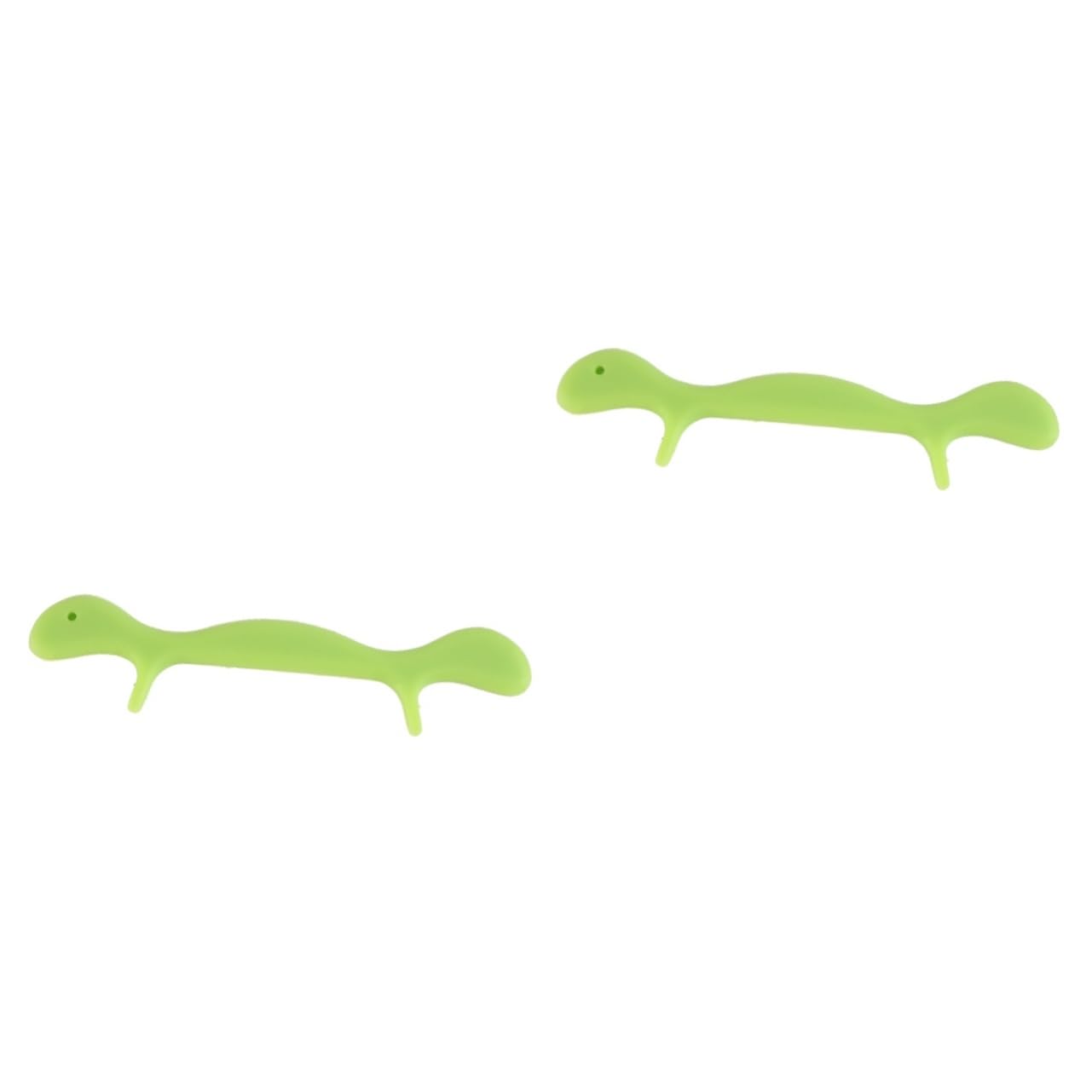 2pcs Smile Trainer Mouth Tightener Silicone Exerciser for Face Muscle Strengthening Easy to Carry for Jaw and Chin