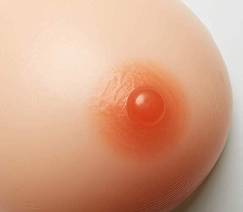 Faux seins simulation ronde coussin poitrine transvestis CD taille M