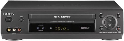 Sony SLV-N500 4-Head Hi-Fi VCR (Renewed)