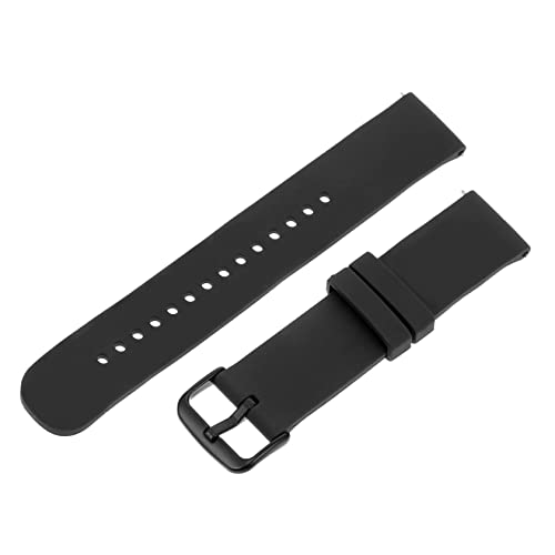 Angoily Brown Silicone Wrist Watchband Replacement Band for Comfortable and Durable