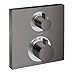 Produktbild hansgrohe Unterputz Theromstat Ecostat Square, für 2 Funktionen, Brushed Black Chrome