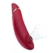 Womanizer Premium Clitoral Sucking Toy Vibrator for Women, Waterproof, 12 Intensity Levels, Auto Pilot, and Exclusive 30ml We-Vibe Lubricant, Red-Gold