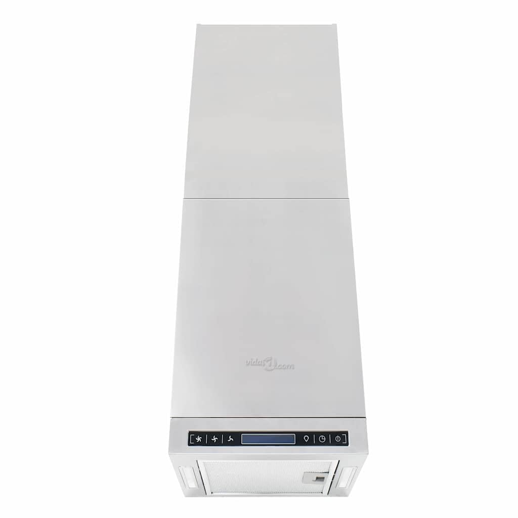 vidaXL Cappa a Isola con Display LCD e Sensore Touch 756 m³/h LED Aspirazione
