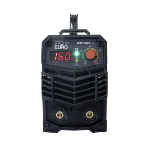 Máquina de Solda Inversora Gp 160 220v + Máscara Automática Pró Euro