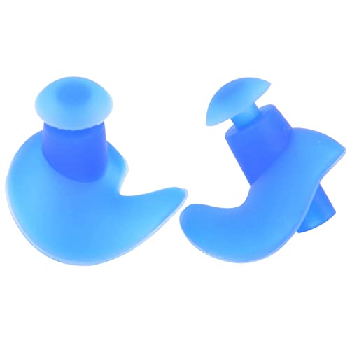 6 Paar Silikon Schwimmen Tauchen Spiral Ohrstöpsel Professionelle staubdichte Ohrstöpsel für Erwachsene (Blau), Schwimmen Ohrstöpsel,, ohrstöpsel schwimmen ohrenstöpsel loop earplugs erwachsene z