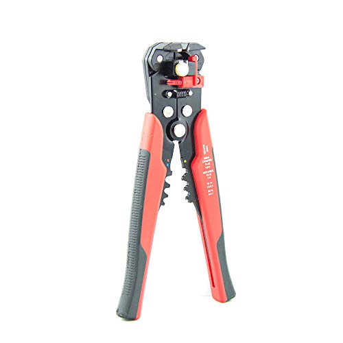 Alicate Decapador Cortador E Crimpador De Fios Cabos (vermelha) (vermelho)