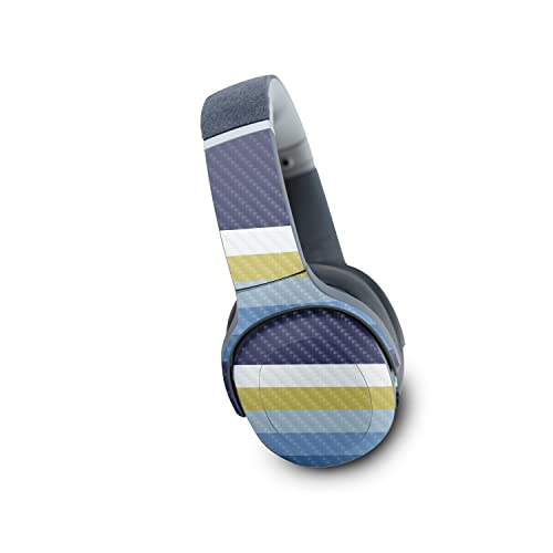 Image of MightySkins Carbon Fiber Skin Compatible with Skullcandy Crusher Evo Wireless - Cool Stripes | Protective, Durable Textured Carbon Fiber Finish | Easy to Apply | Made in The USA