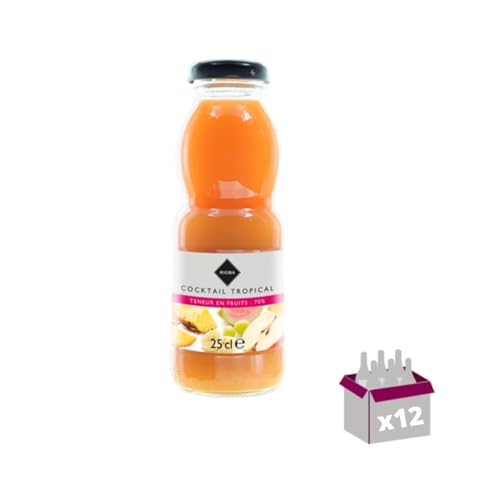 Jus tropical RIOBA boisson fruits exotiques lot de 12 briques 25cL