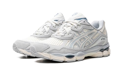 ASICS Unisex Gel-NYC Sportstyle Shoe, 5, Ivory/MID Grey2