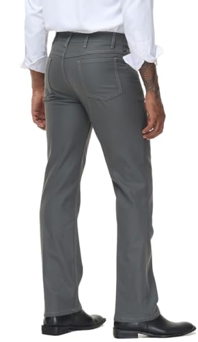 Soojun Men's Polyester Stretch Dress Jean3