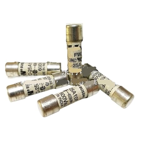 Fusible rapide FWC-25A10F cartouche cylindrique 10x38 25 ampères 600 volts