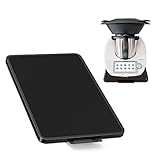 Gleitbrett für den Thermomix - TM5, TM6 & TM31，Küche gleiten Tablett kompatibel mit Kaffeemaschine Toaster Mixer Air Fryer Stand Mixer Zähler Lagerung Schiebe-Slider glatt rollende Räder