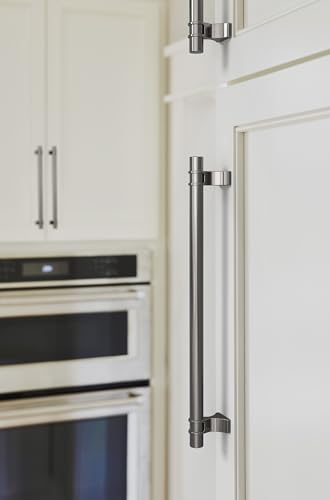Image of Amerock Davenport 8-13 /16 inch (224mm) Center-to-Center Gunmetal Cabinet Pull, BP36619GM