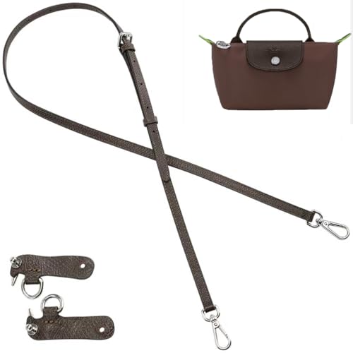 Image of Jiesinlov Leather Bag Shoulder Strap Replacement Crossbody Adjustable Conversion Kit Fit for Mini Pouch