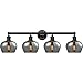 Innovations Lighting 616-4W-BK-G93 Edison Fenton Bathroom Vanity Light Matte Black