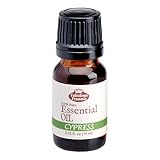 Cypress 100% Pure, Undiluted Essential Oil Therapeutic Grade - 10 ml. Great for Aromatherapy