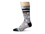 STANCE Sandy Crew Socken Grau Burger Surf Gr. 39-47, grau, M