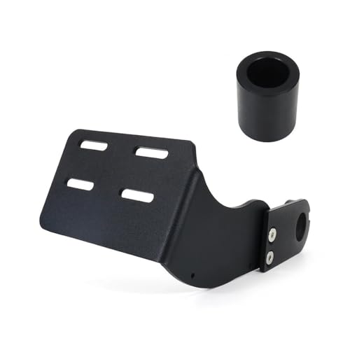 Support de plaque d'immatriculation moto rechange robuste pour fixation sur Harley Softail FXDR